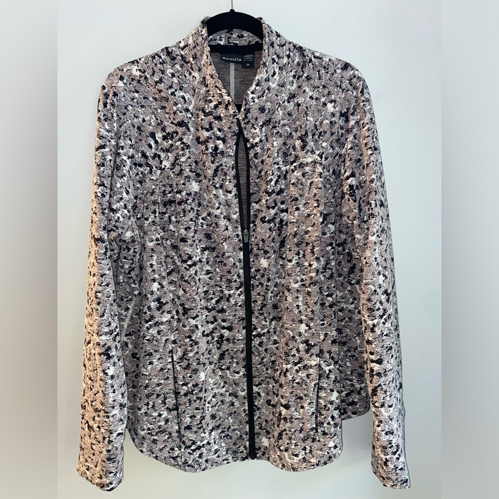 ATHLETA - Salutation Textured Jacket 2x